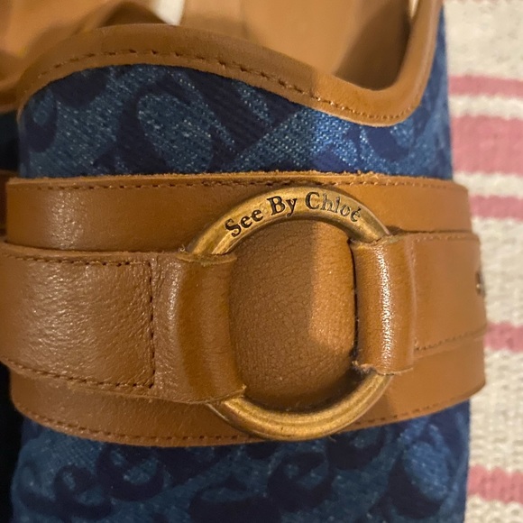 See by Chloé Canvas Printed Sandals - Picture 2 of 5
